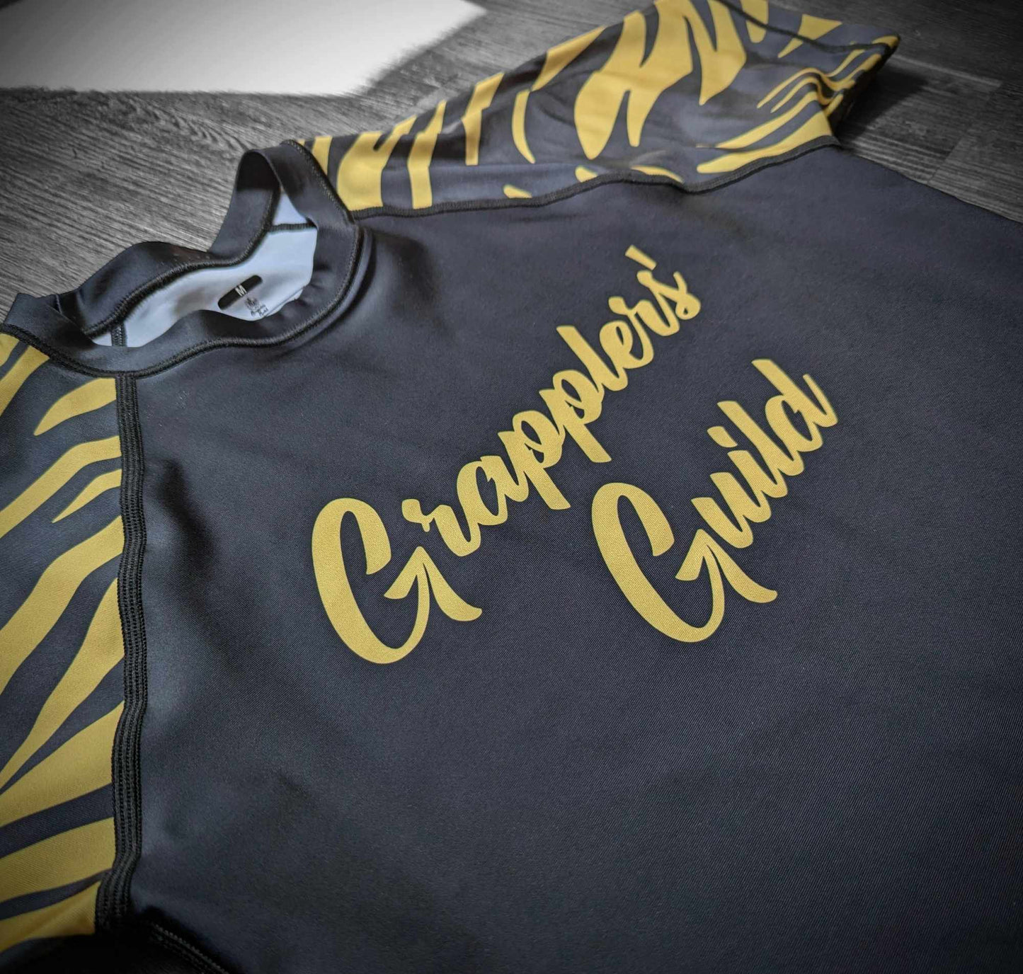 Golden Tiger Rash Guard