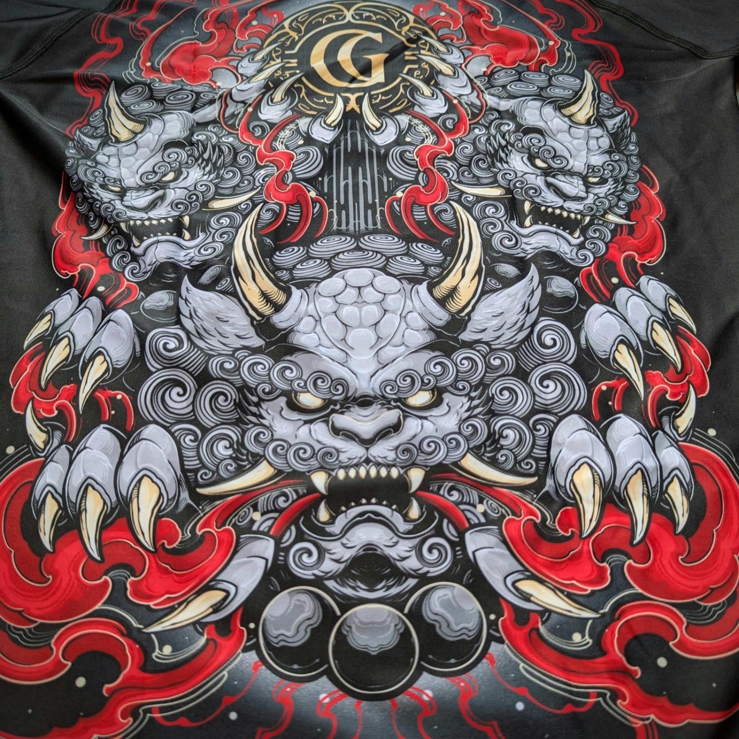 Foo Dogs Rash Guard